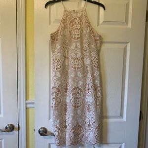 White Lace Altar’d State Dress